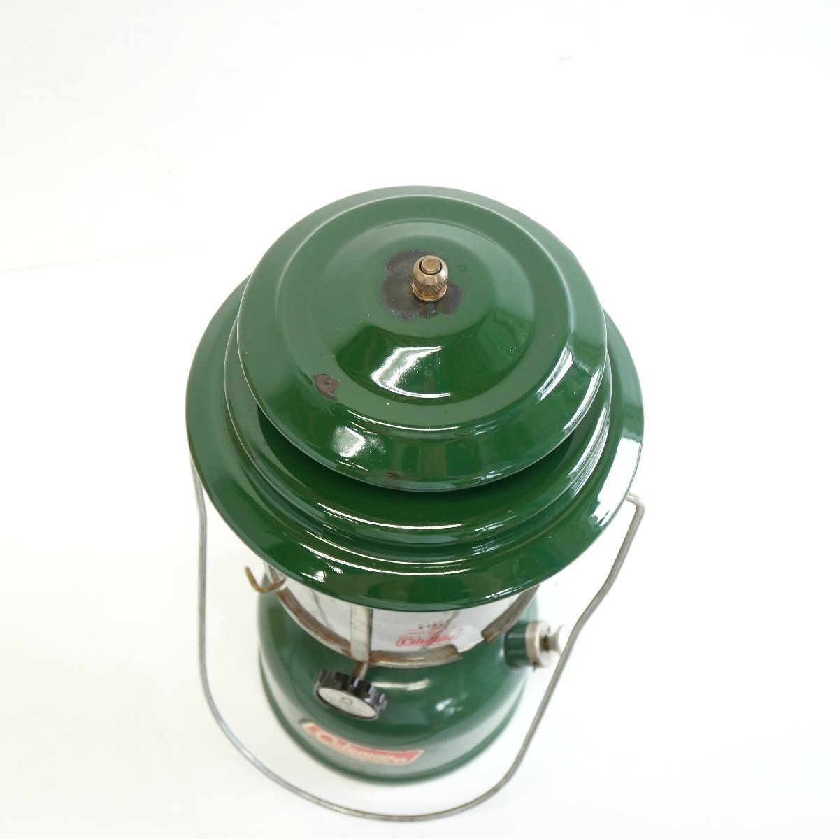 1971 год 10 месяц производство Coleman фонарь 220F Carry с футляром / America Vintage Coleman k Ram ракушка кемпинг #705-40-226-382