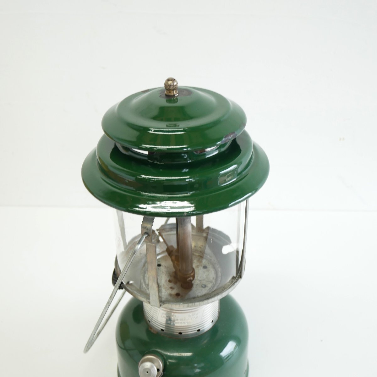 1971 год 10 месяц производство Coleman фонарь 220F Carry с футляром / America Vintage Coleman k Ram ракушка кемпинг #705-40-226-382