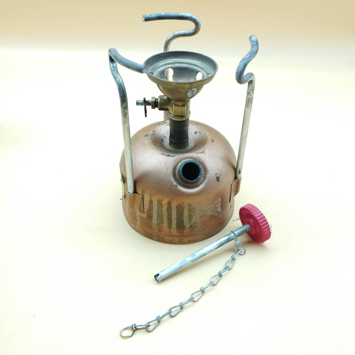 【D11869】ホエーブス PHOEBUS No.625 austria オーストリア ストーブ 登山 シングルバーナー コンロ アウトドア キャンプ 缶 ビンテージ_画像2