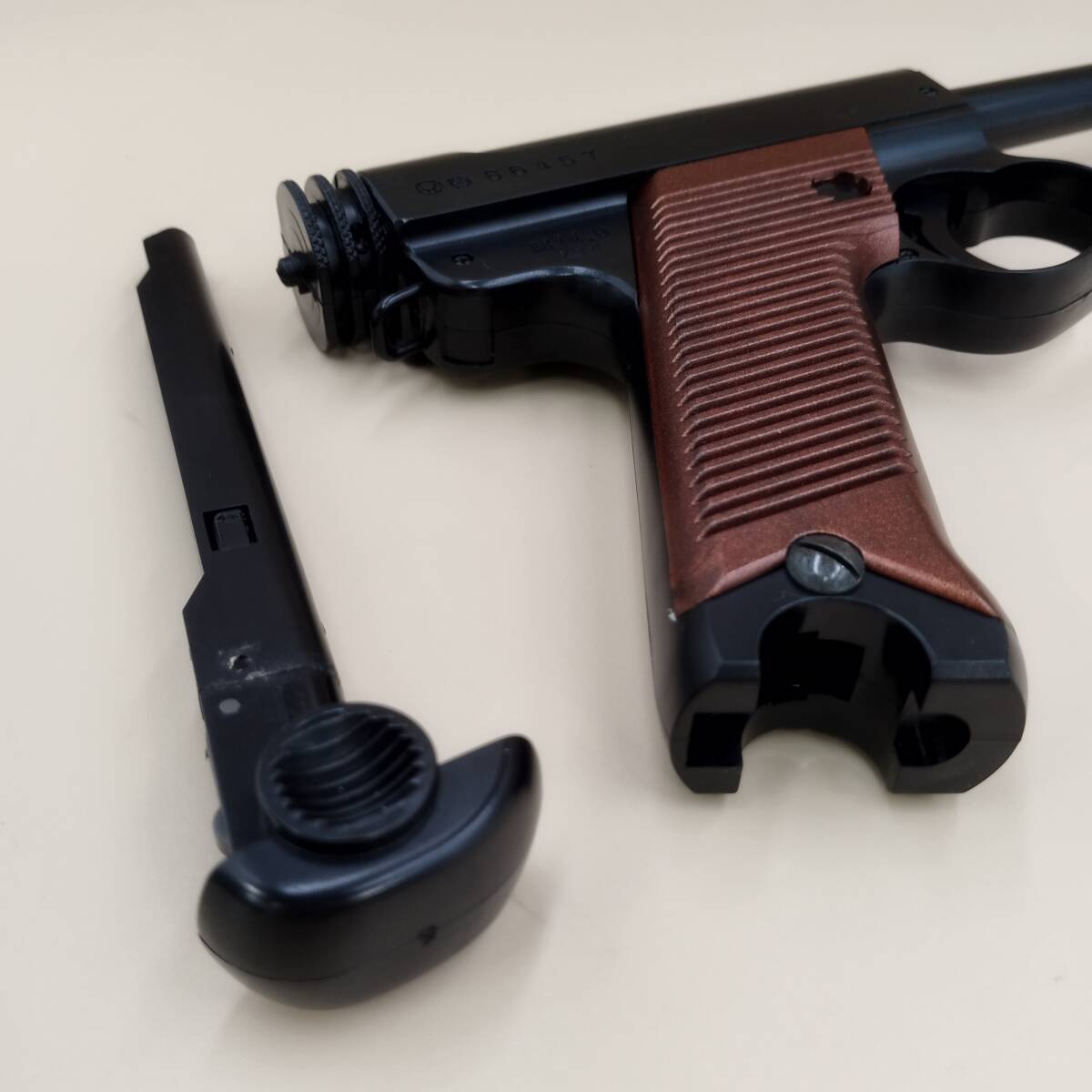 【D13895】東京マルイ 南部十四年式 エアガン　ASGK刻印 ※ジャンク※_画像5