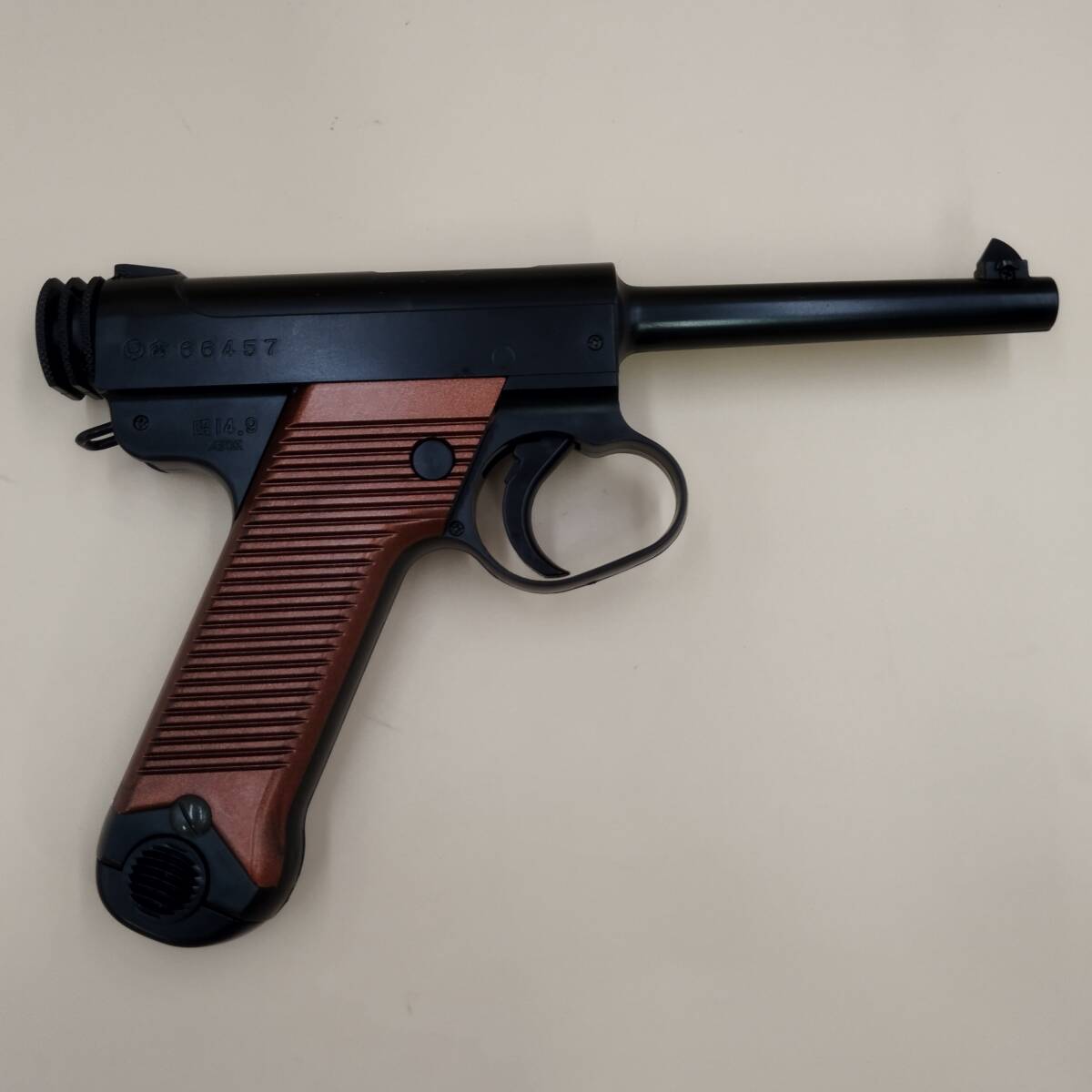 【D13895】東京マルイ 南部十四年式 エアガン　ASGK刻印 ※ジャンク※_画像4