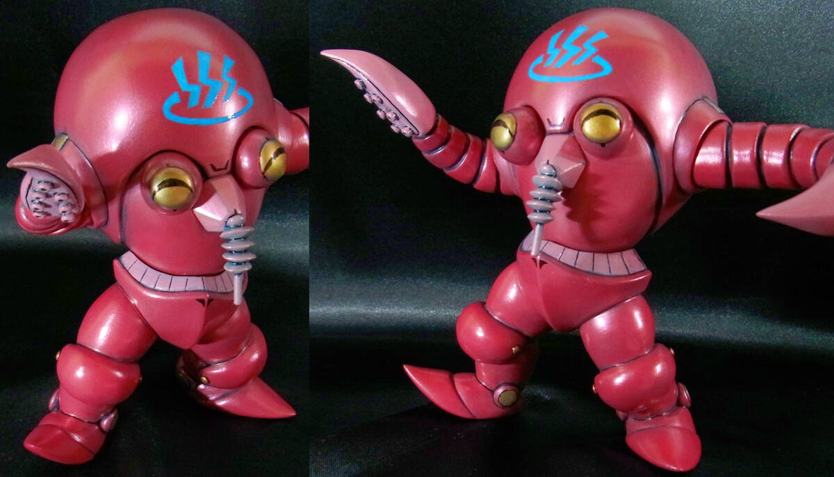 1/1スケール 桜姫 vs タコボーイ プラレス3四郎 ワンフェス ガレージキット ガレキ レジン_画像7