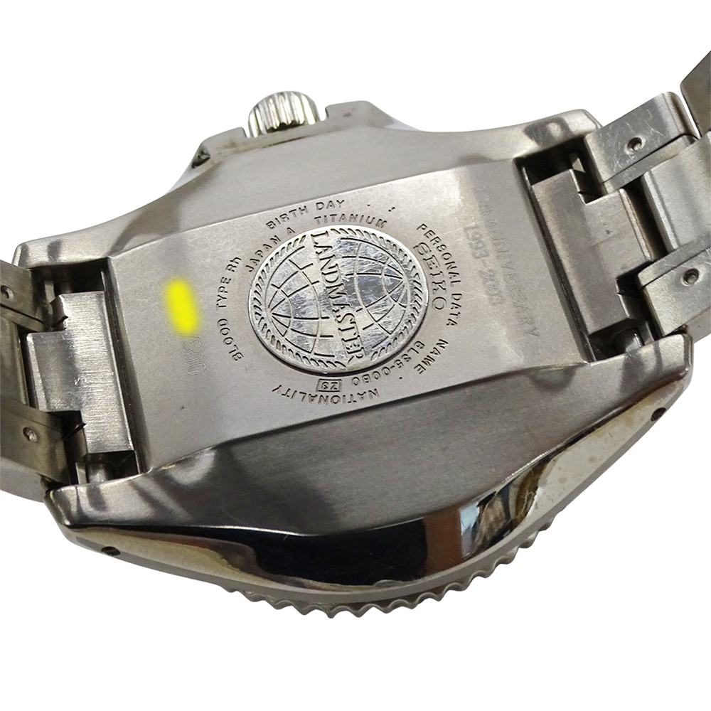 １円〜 セイコー SEIKO プロスペックス ランドマスター 10周年記念 8L35-00B0 SBDX009 時計 メンズ ブランド 自動巻き チタン(v0091109500)_画像6