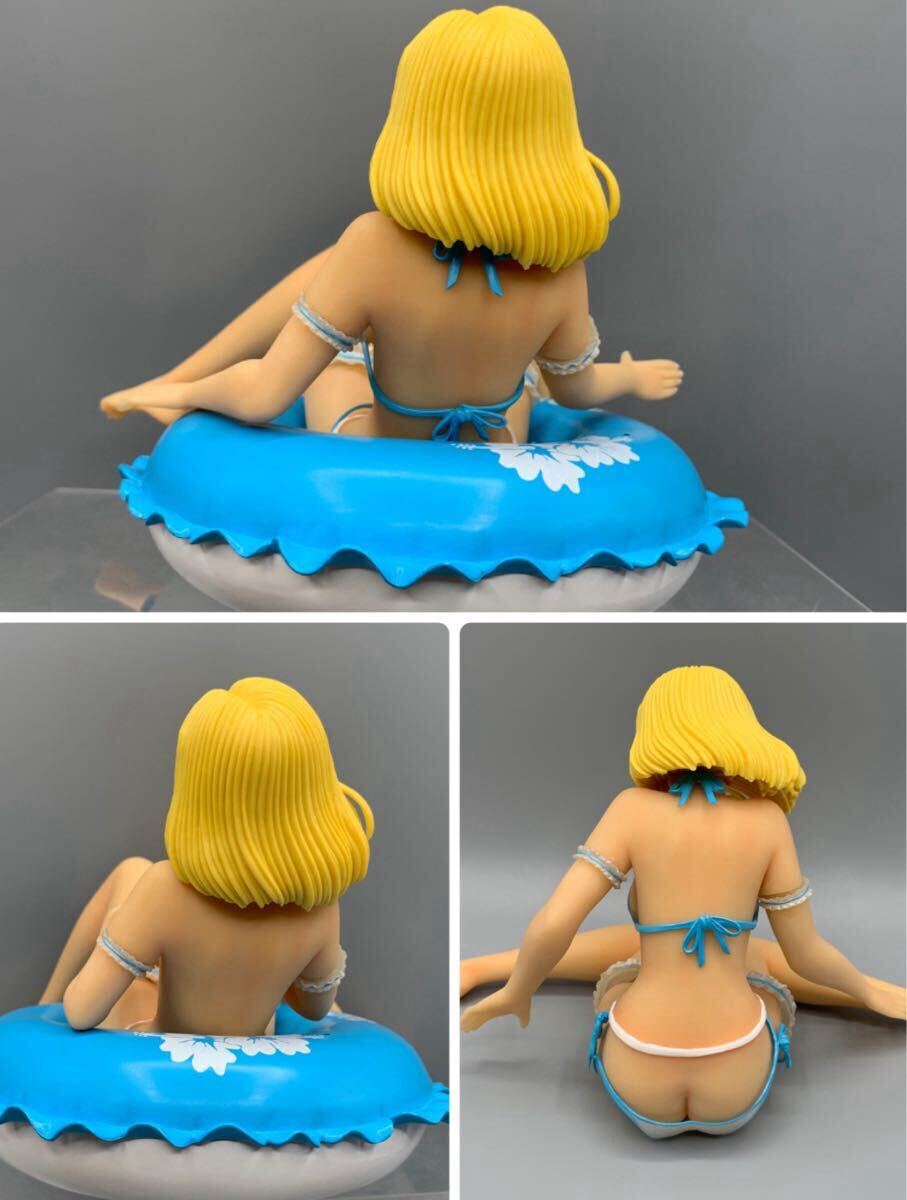 ドラゴンボール　人造人間18号　リメイク リペイント キャストオフフィギュア　水着ver カスタム　. Dragon Ball Android18 13㎝_画像10