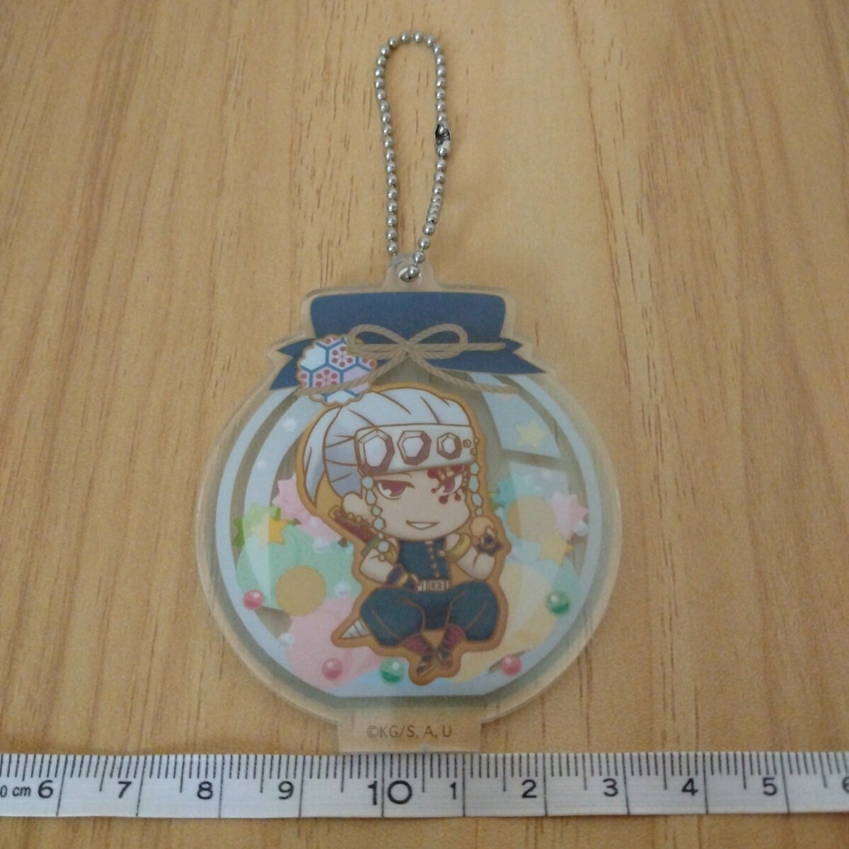 鬼滅の刃 アクリルスタンド キーフォルダー 我妻善逸 冨岡義勇 宇髄天元 胡蝶しのぶ_画像2