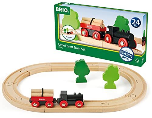 BRIO (ブリオ) 小さな森の基本レールセット 全18ピース 対象年齢 2歳~ (電車 おもちゃ 木製 レール) 33_画像1