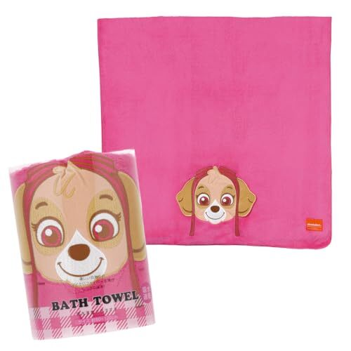 スケーター(Skater) 吸水 速乾 バスタオル パウ・パトロール スカイ 縦60×横120cm TODR1-A_画像1