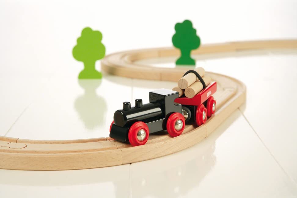 BRIO (ブリオ) 小さな森の基本レールセット 全18ピース 対象年齢 2歳~ (電車 おもちゃ 木製 レール) 33_画像10