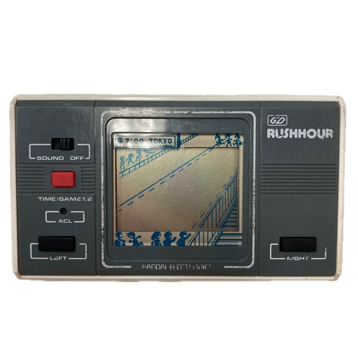 【733346cc】Nintendo GAME＆WATCH ニンテンドー ゲームウォッチ ラッシュアワー RUSHHOUR 動作未確認 電池蓋無し_画像1