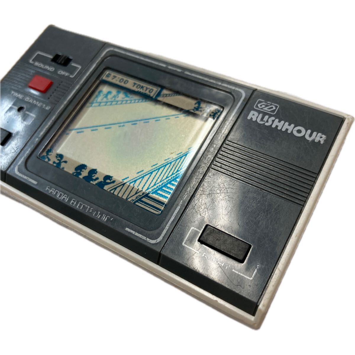 【733346cc】Nintendo GAME＆WATCH ニンテンドー ゲームウォッチ ラッシュアワー RUSHHOUR 動作未確認 電池蓋無し_画像3