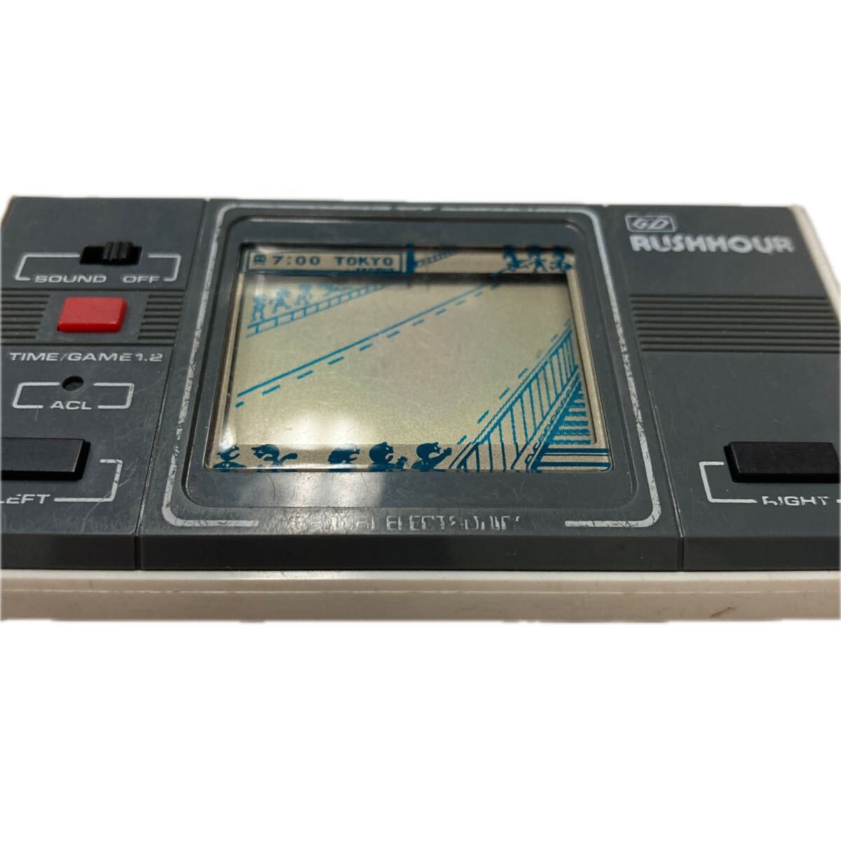 【733346cc】Nintendo GAME＆WATCH ニンテンドー ゲームウォッチ ラッシュアワー RUSHHOUR 動作未確認 電池蓋無し_画像4