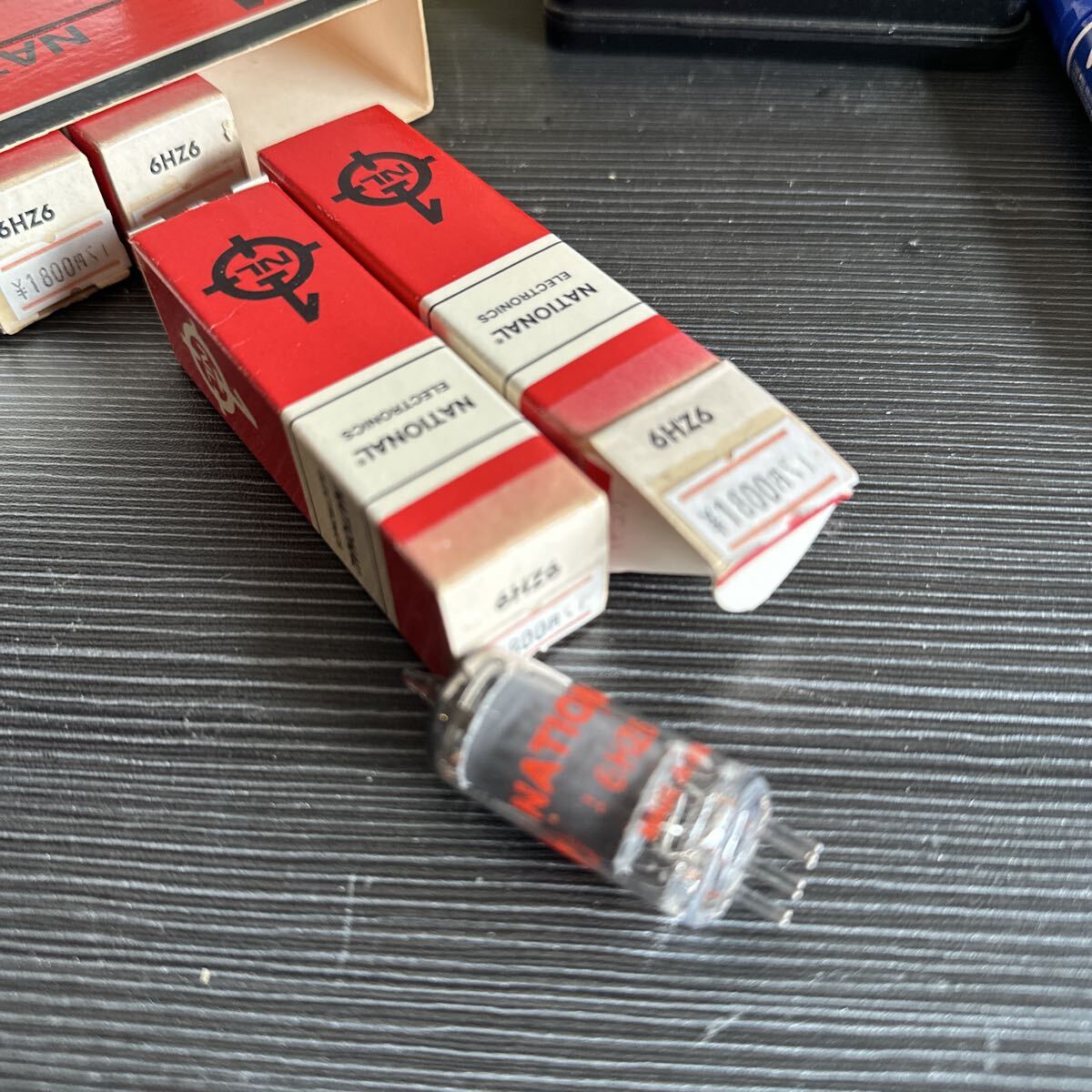 NOS 真空管 2pcs 6HZ6 MT7 五極 ナショナル ユニオン NL_画像1