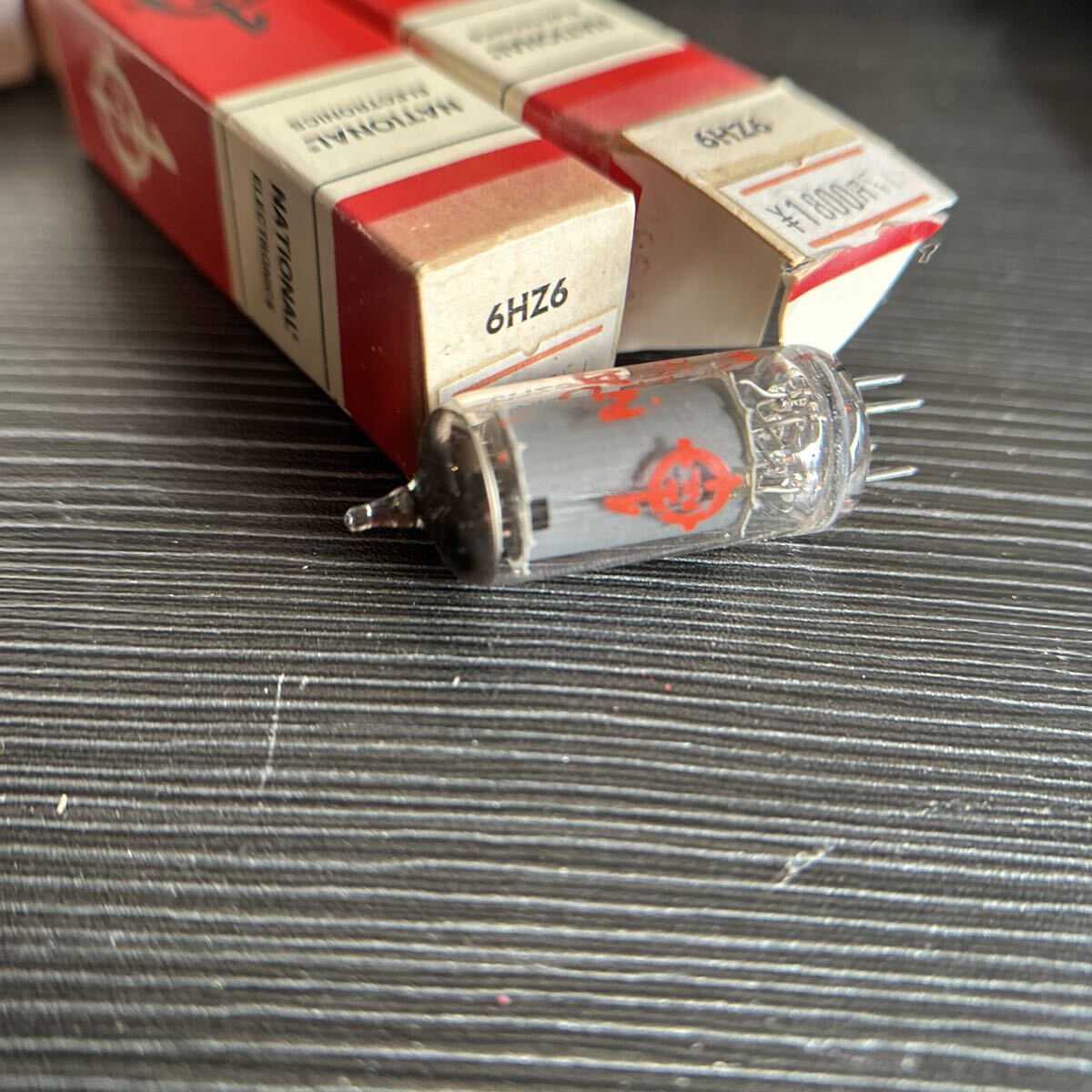 NOS 真空管 2pcs 6HZ6 MT7 五極 ナショナル ユニオン NL_画像3