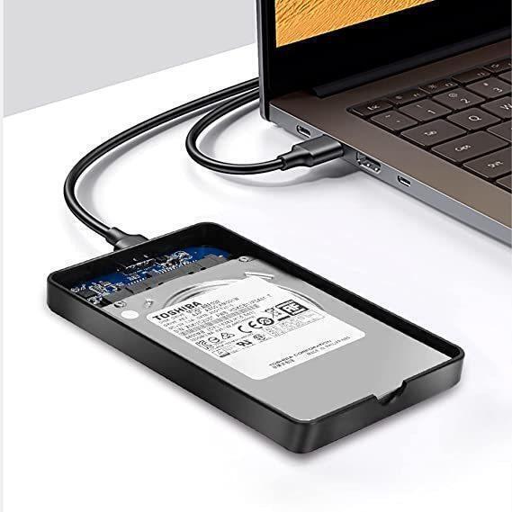 【良好/動(dòng)作確認(rèn)済み】HDD500GB 外付けハードディスク 2.5インチ SATA USB3.0 ポータブル ストレージ PC ノートパソコン 時(shí)間2萬h以下