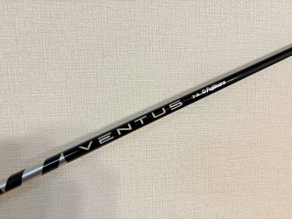 ☆テーラーメイド　Qi35等対応ドライバー用 VENTUS BLACK ベンタスブラック 7X VELOCORE ベロコア 人気のXフレックス☆4157