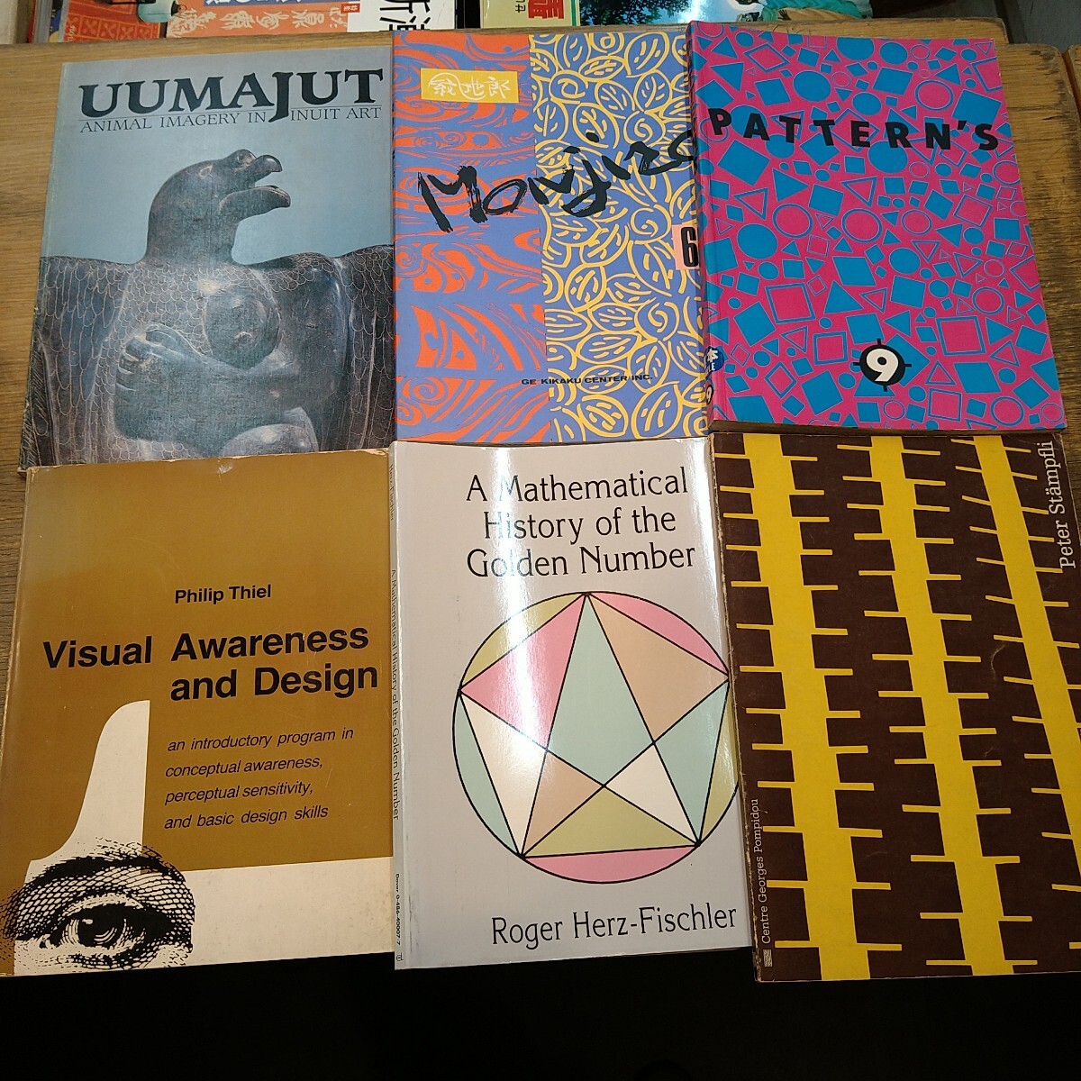 j1028-1 デザイン アート系まとめてセット /ART/Design/パターン/イラスト/カラーリング/装飾/洋書/古書/古本/_画像2