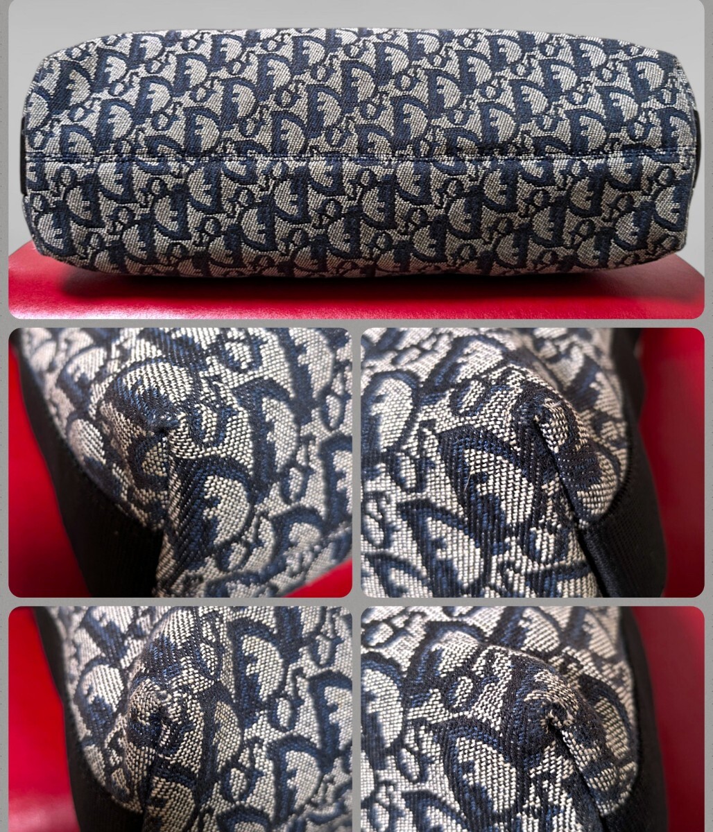 極美品 Dior ショルダーバッグ 斜め掛け トロッター ChristianDior クリスチャン ディオール 美品 レディース メンズ バッグ 正規品_画像7