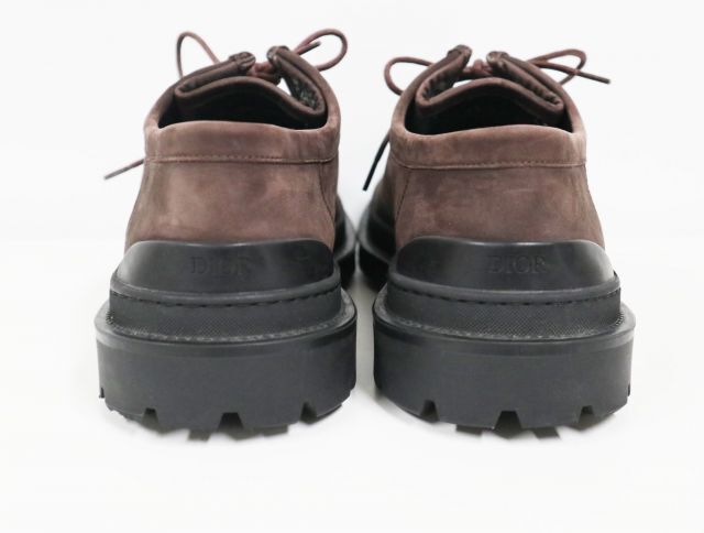 ディオール DIOR エクスプロ―ラ― オブリーク ボートシューズ ネイビー ブラウン サイズ43 27.0cm メンズ【中古】靴_画像5