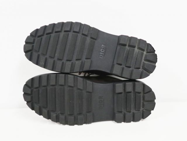 ディオール DIOR エクスプロ―ラ― オブリーク ボートシューズ ネイビー ブラウン サイズ43 27.0cm メンズ【中古】靴_画像8