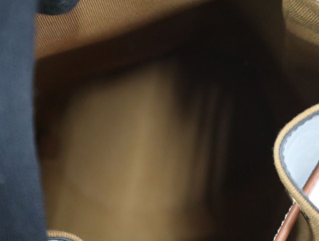 セリーヌ CELINE ボニー バックパック トリオンフキャンバス & カーフスキン タン 極上美品 【中古】 リュック バッグ_画像7