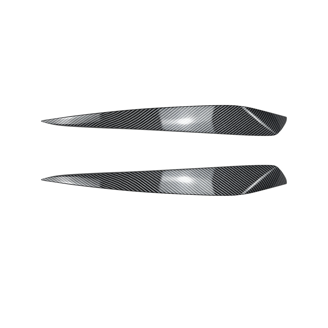 スポーティ全開♪ カーボン ルック アイライン ヘッドライト ヘッドランプ ガーニッシュ フォルクワーゲン UP! アップ! ムーブ ハイ_画像3