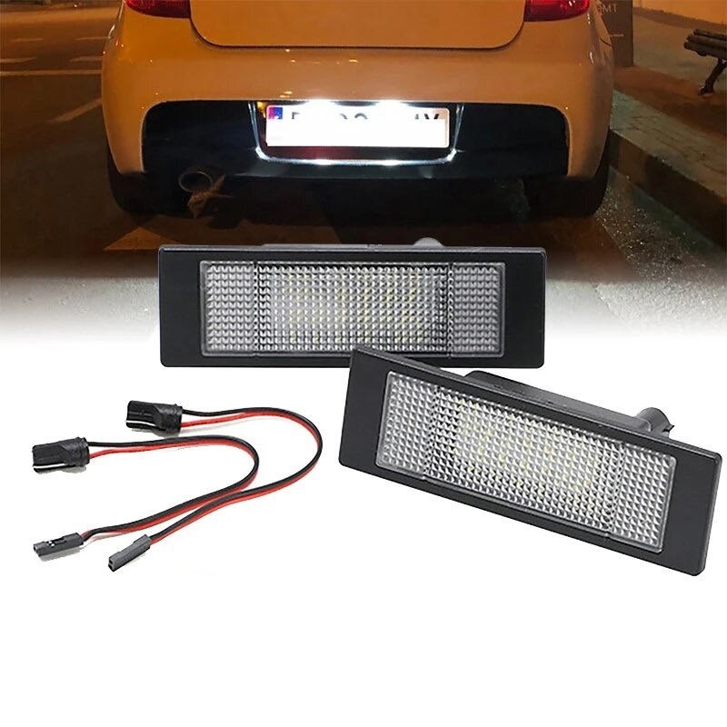 激白光 ! 交換式 ! LED ナンバー灯 ライセンス ランプ BMW MINI ミニ R55 クラブマン クーパー クーパーS R56 ワン クーパー クーパーS_画像1