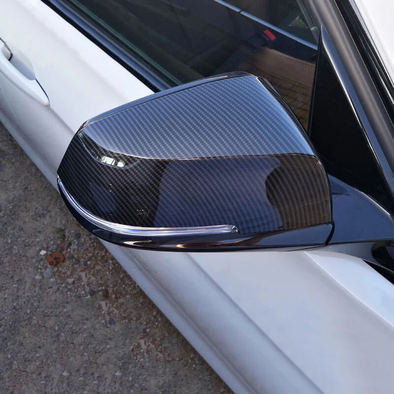 BMW カーボン ルック ドアミラー カバー F30 F31 318i 320i 320d 328i 320d 330i 330e 335i 340i SE xDrive Mスポーツ 3シリーズ