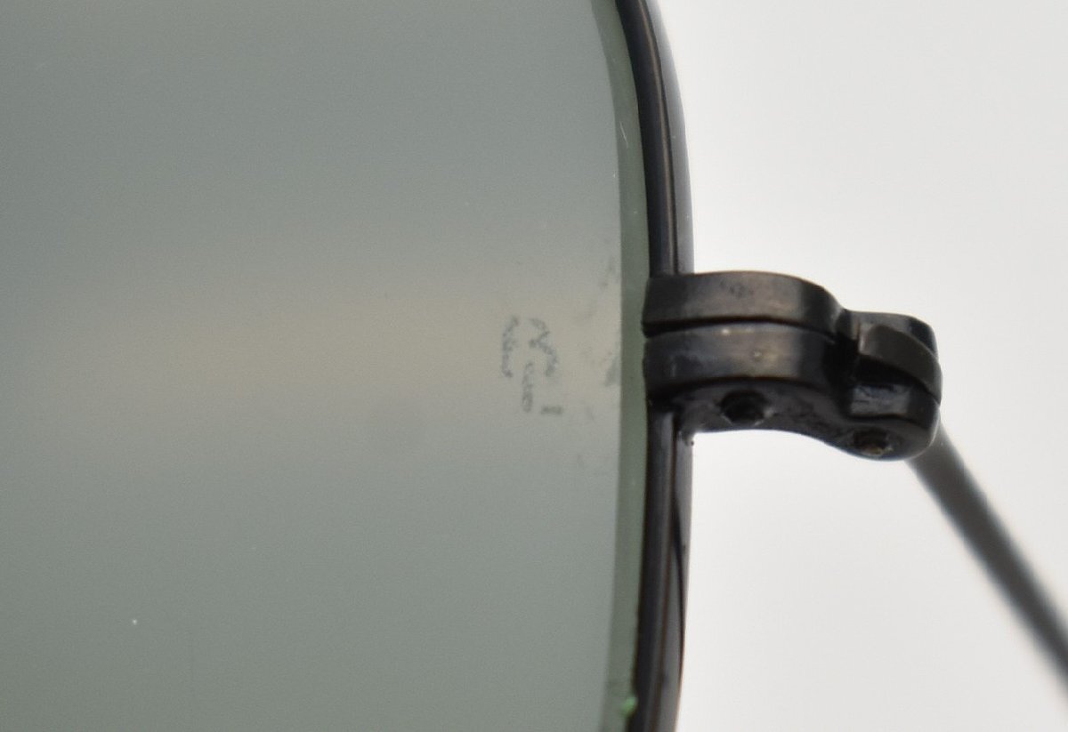 竜K483◆ヴィンテージ B＆L Bauch＆Lomb Ray-Ban ボシュロム レイバン アビエーター サングラス 64□14 眼鏡 めがね メガネ_画像6