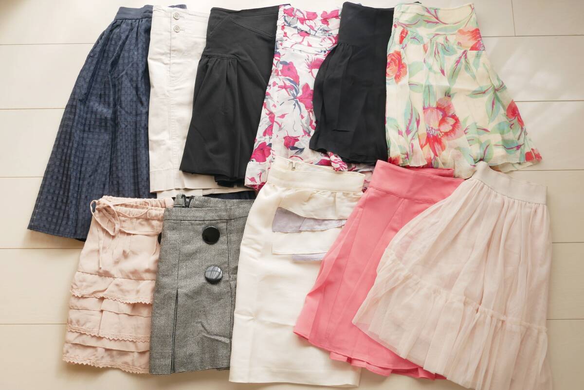 JILL STUART ジルスチュアート ☆ オールシーズン 35点まとめ売り サイズ2 M free アウター ワンピース チュニック パンツ スカート ニット_画像3