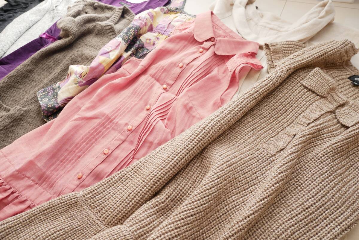 JILL STUART ジルスチュアート ☆ オールシーズン 35点まとめ売り サイズ2 M free アウター ワンピース チュニック パンツ スカート ニット_画像8