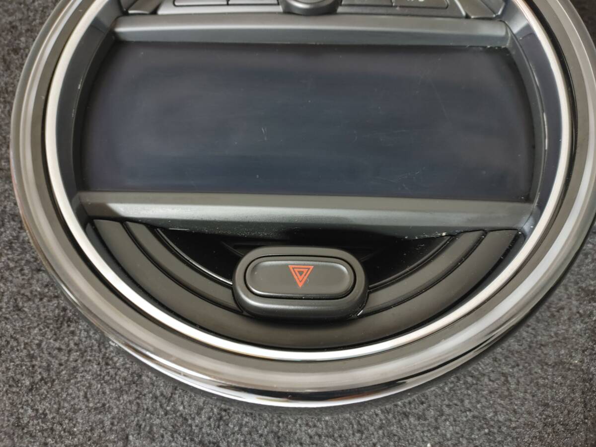 BMW ミニ MINI ワン DBA-XM12 F55 F56 F54 F57 F60 純正 セントラル情報ディスプレイ モニター 9387452 動作OK　y494_画像5
