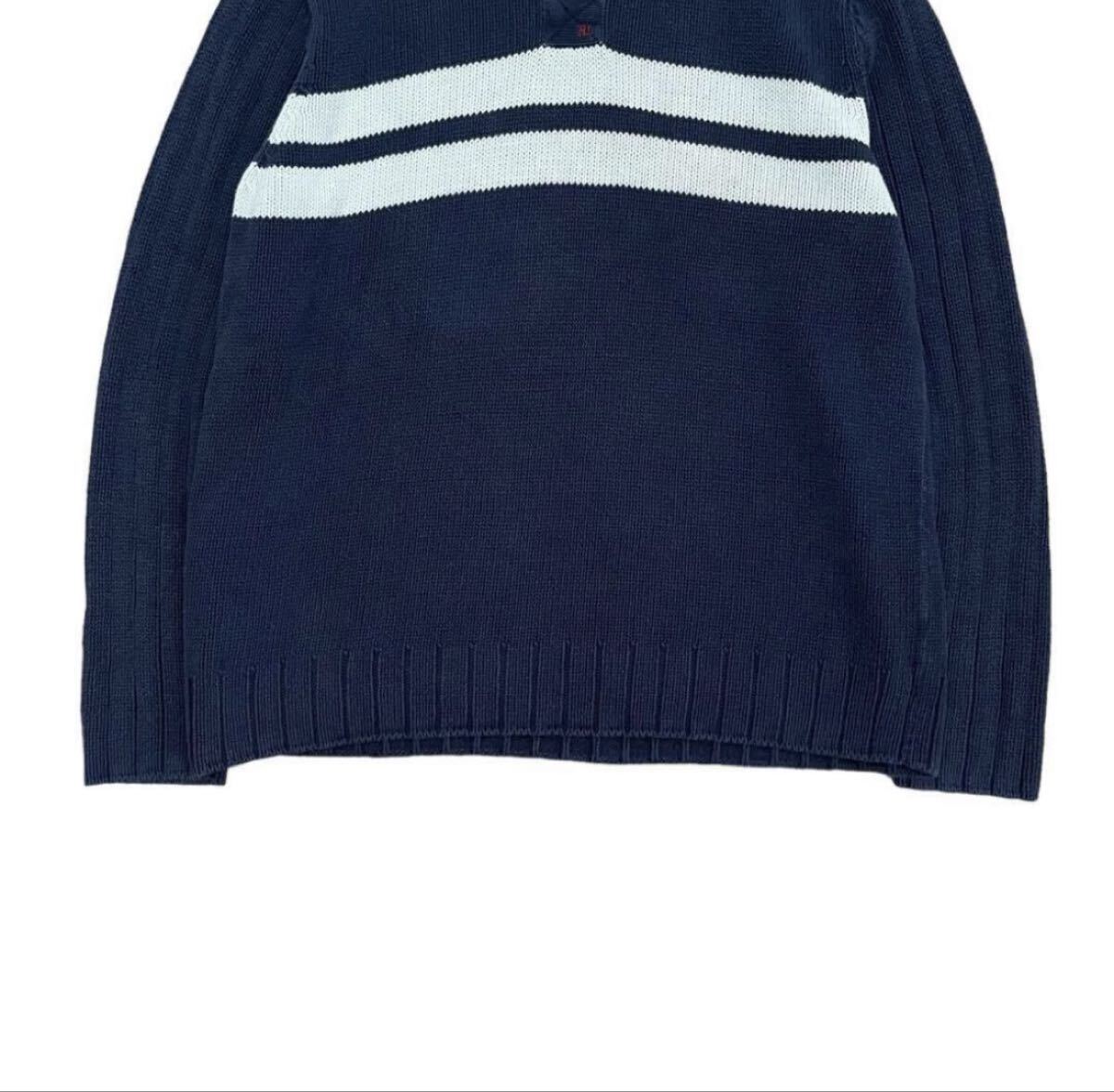 【RALPH LAUREN】ハーフジップニット_画像4