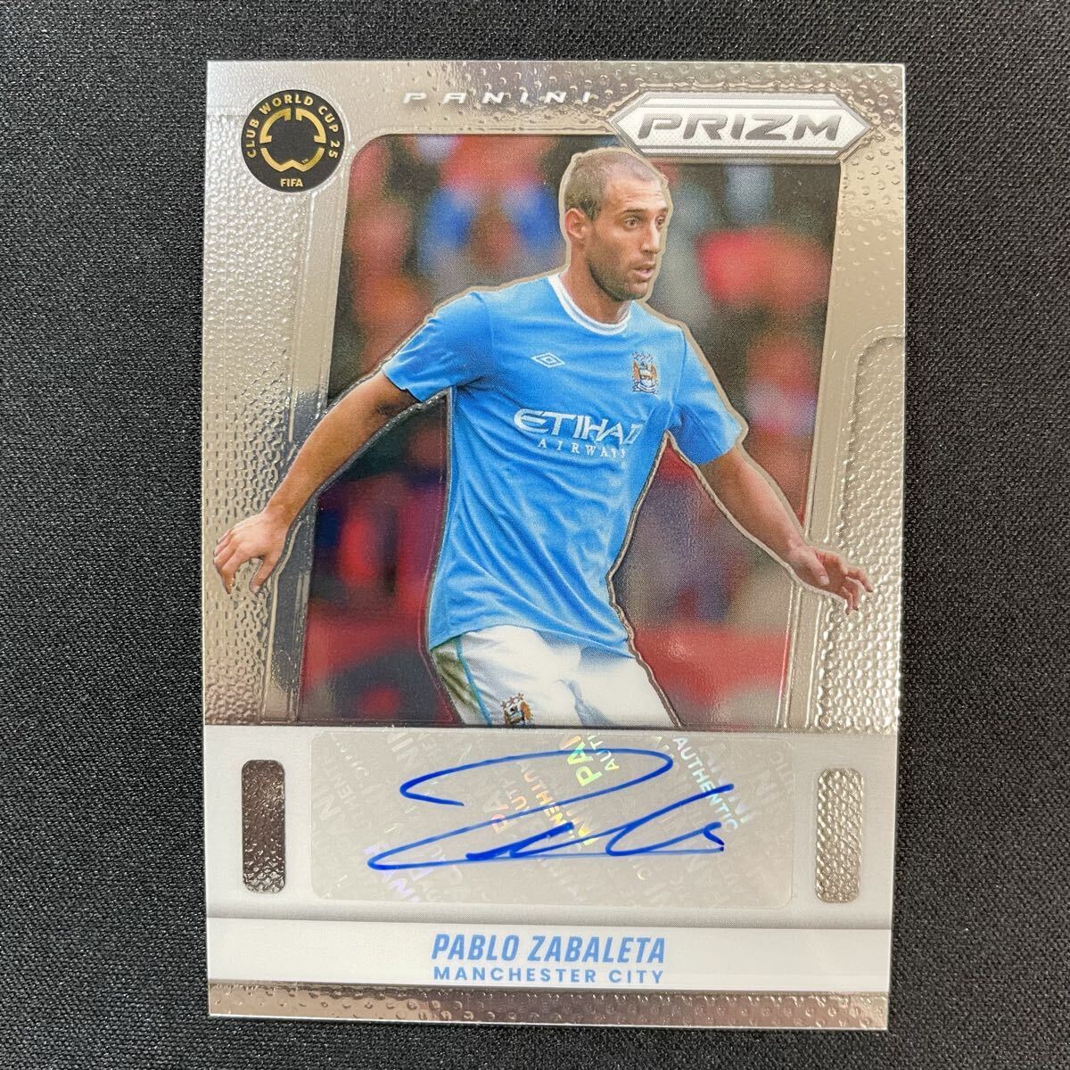 2025 Panini Prizm FIFA Club World Cup Pablo Zabaleta Auto Manchester City автограф автограф карта pabro* скумбиря reta 2025 Panini Prizm FIFA Club World Cup Pablo Zabaleta Auto Manchester City автограф автограф карта pabro* скумбиря reta