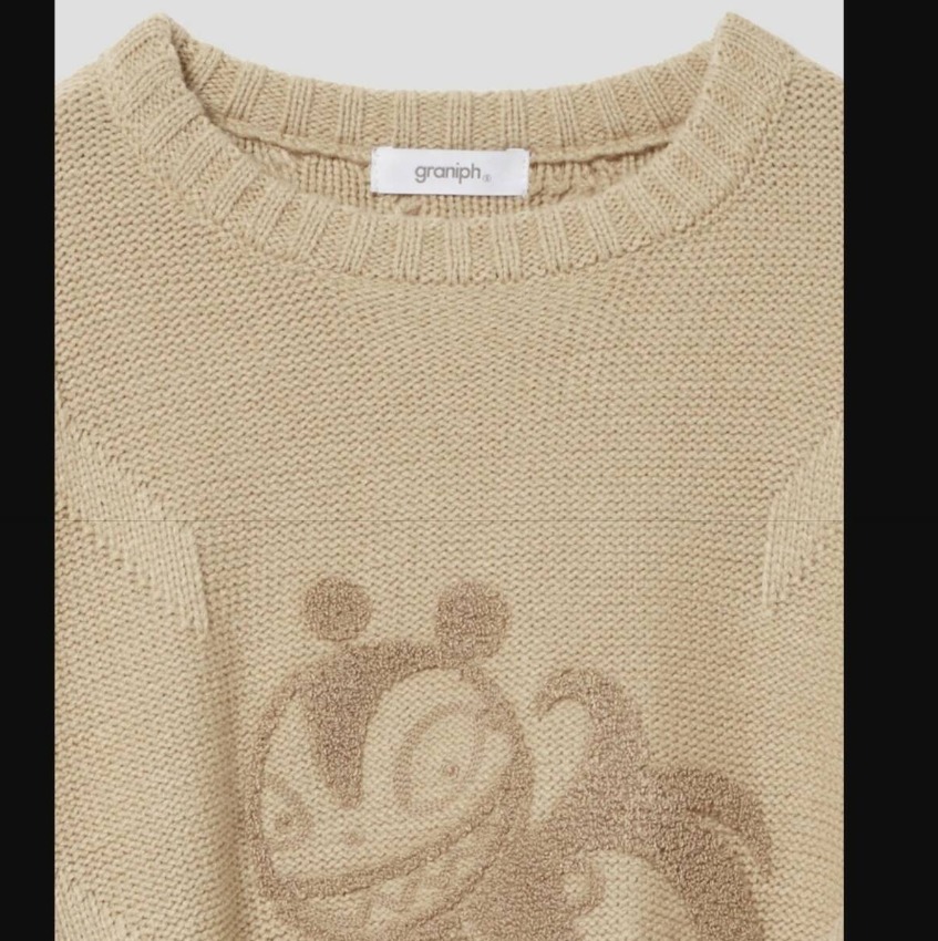 【Mサイズ】ナイトメアビフォアクリスマス ヴァンパイア・テディ ニット セーター グラニフ_画像4