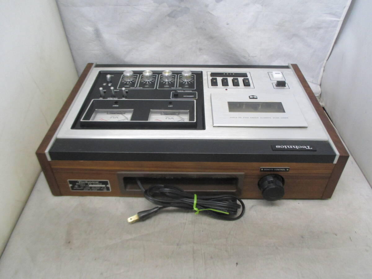 【S】RS-275CU　Technics　「日本制」カセットデッキ　難あり　テクニクス