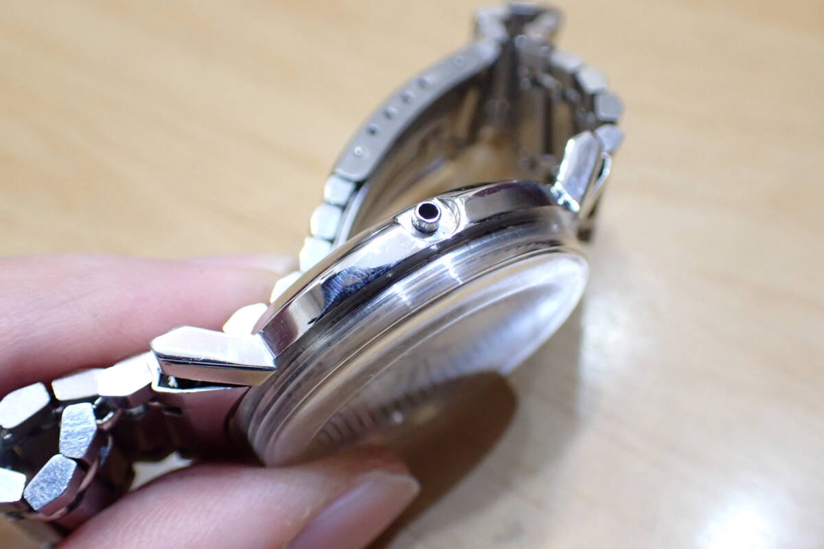 希少 ブローバ/BULOVA アンバサダー ◆ 変わり文字盤 マイクロローター 自動巻き アンティーク メンズ腕時計_画像5