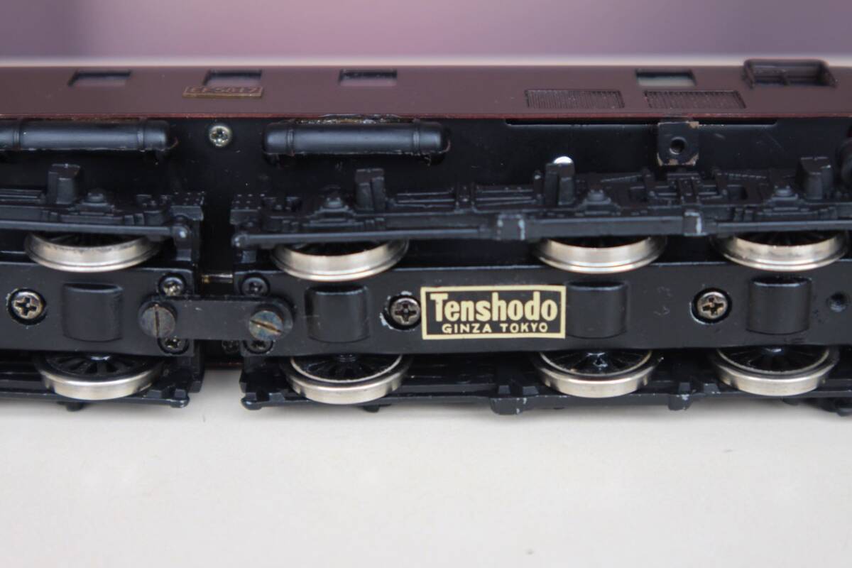 天賞堂　HO EF58 舊　電気機(jī)関車　No.484 動作するがジャンク品