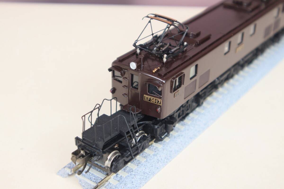 天賞堂　HO EF58 舊　電気機(jī)関車　No.484 動作するがジャンク品