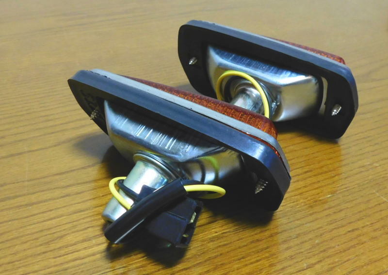 S30Z用新品-サイドマーカー左右セット　フロントウインカー/フェアレディZ/240Z/S31Z_画像5