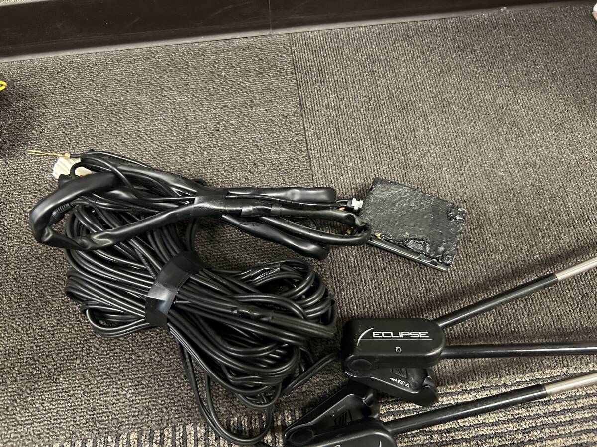 ★希少 当時物★ イクリプス ダイバシティアンテナ テレビアンテナ ECLIPSE 左右セット レトロ 富士通テン_画像4