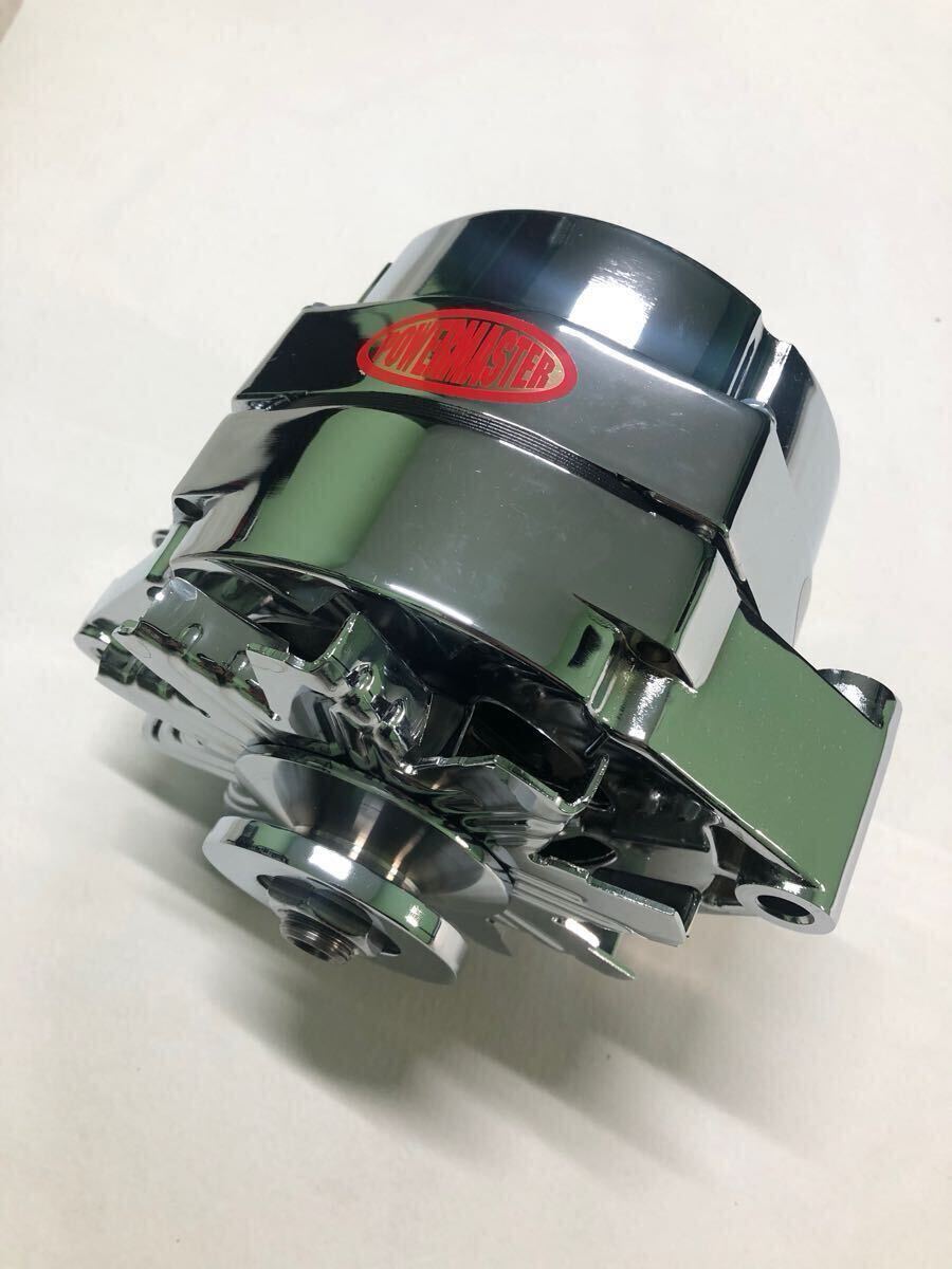 パワーマスター社製クロームオルタネーター150AMP　インパラ_画像5