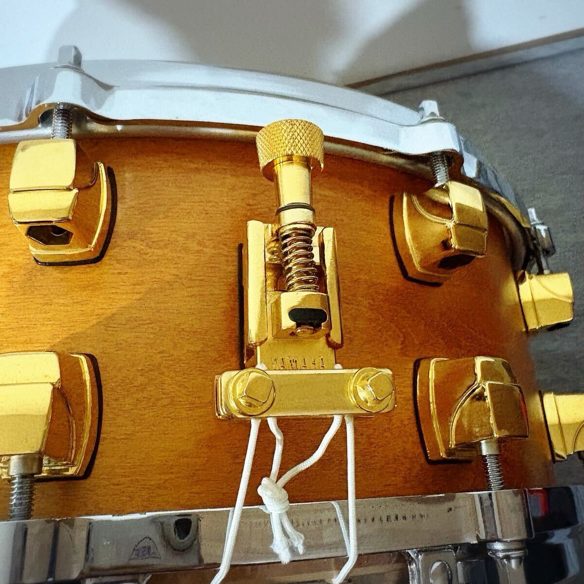 【未使用品】YAMAHA MSD-0115 Maple Custom ヤマハ・メイプルカスタム・スネア(14X5.5) 後期ラグ_画像5