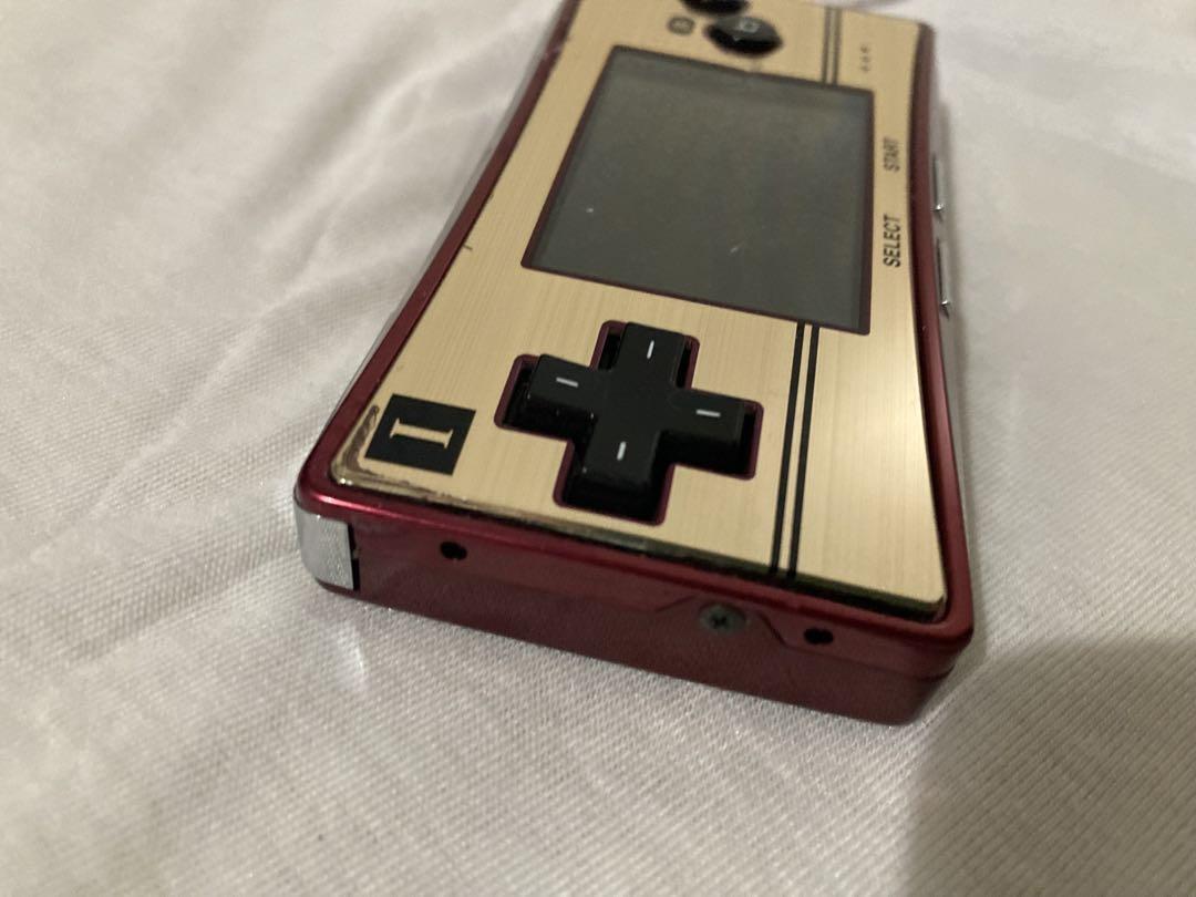 ゲームボーイミクロ　本體　 Nintendo GAMEBOY micro 限定ファミコンカラー　任天堂　ジャンク