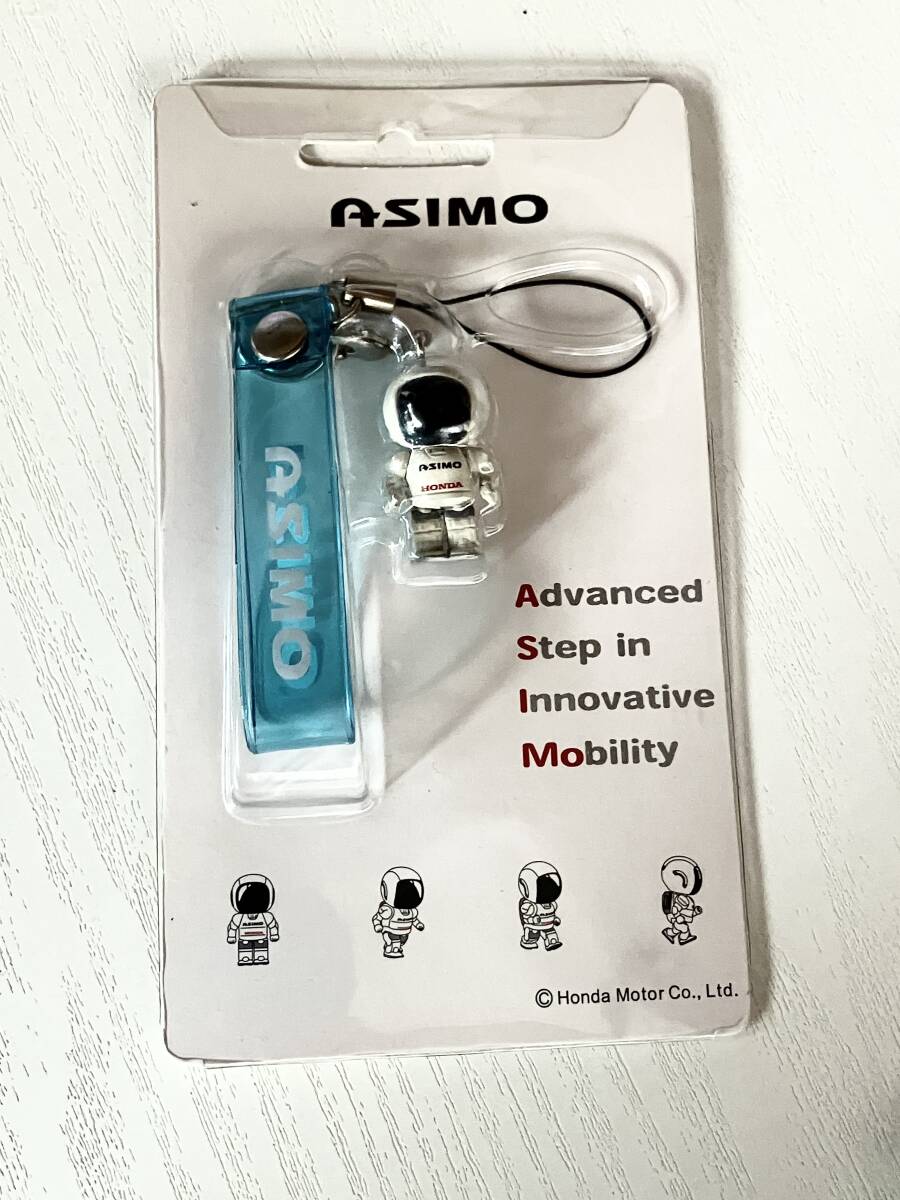 【未開封】HONDA アシモ　ASIMOストラップ　フィギュア_画像1