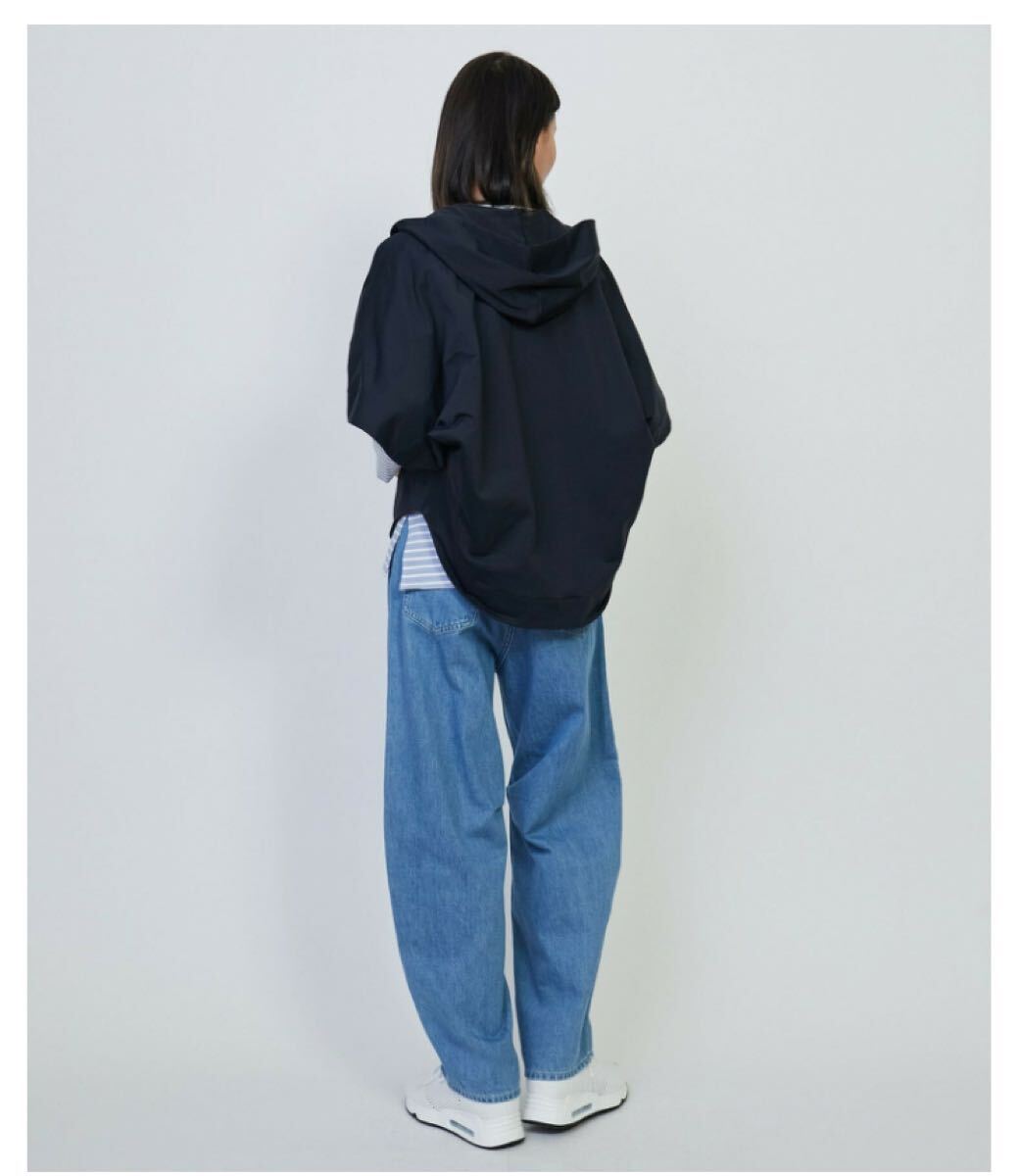 美品　現行販売品　レキップ　グリーン　エコナイロンフーディジレ　¥ 42,900 (税込) 濃紺　38_画像9