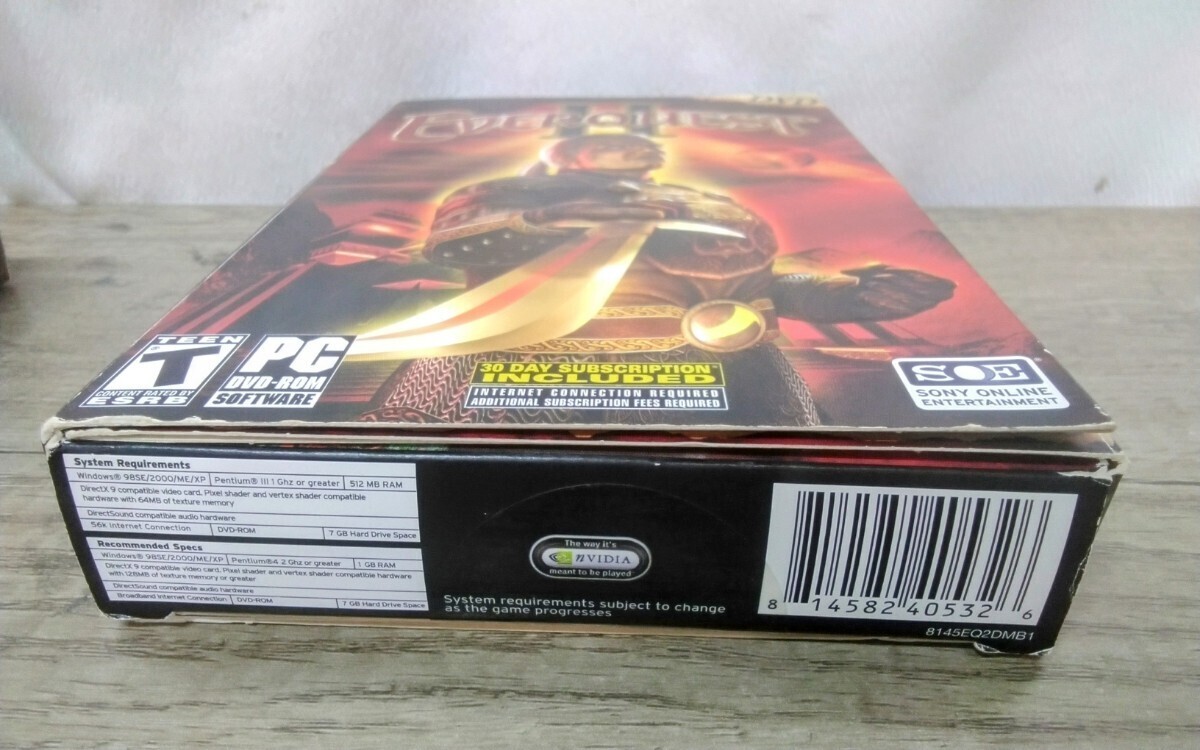 g_t K655 【パッケージ版】EVERQUEST2 PCゲーム★コンピュータ★ソフトウェア★パッケージ版★Windows★ゲーム★RPG_画像9