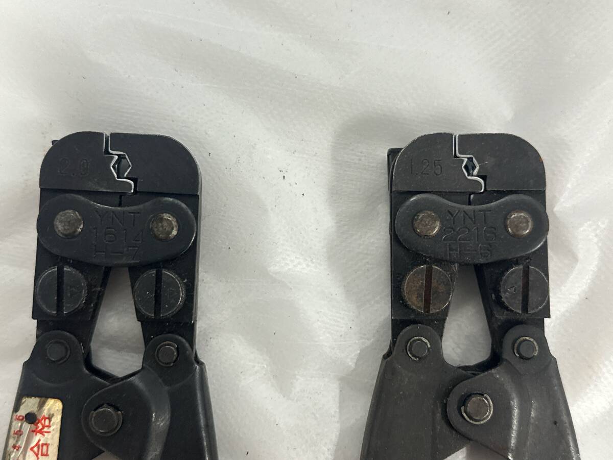 【14】 圧着工具 LOBSTER IZUMI YNT 圧着端子用 4点おまとめ_画像3