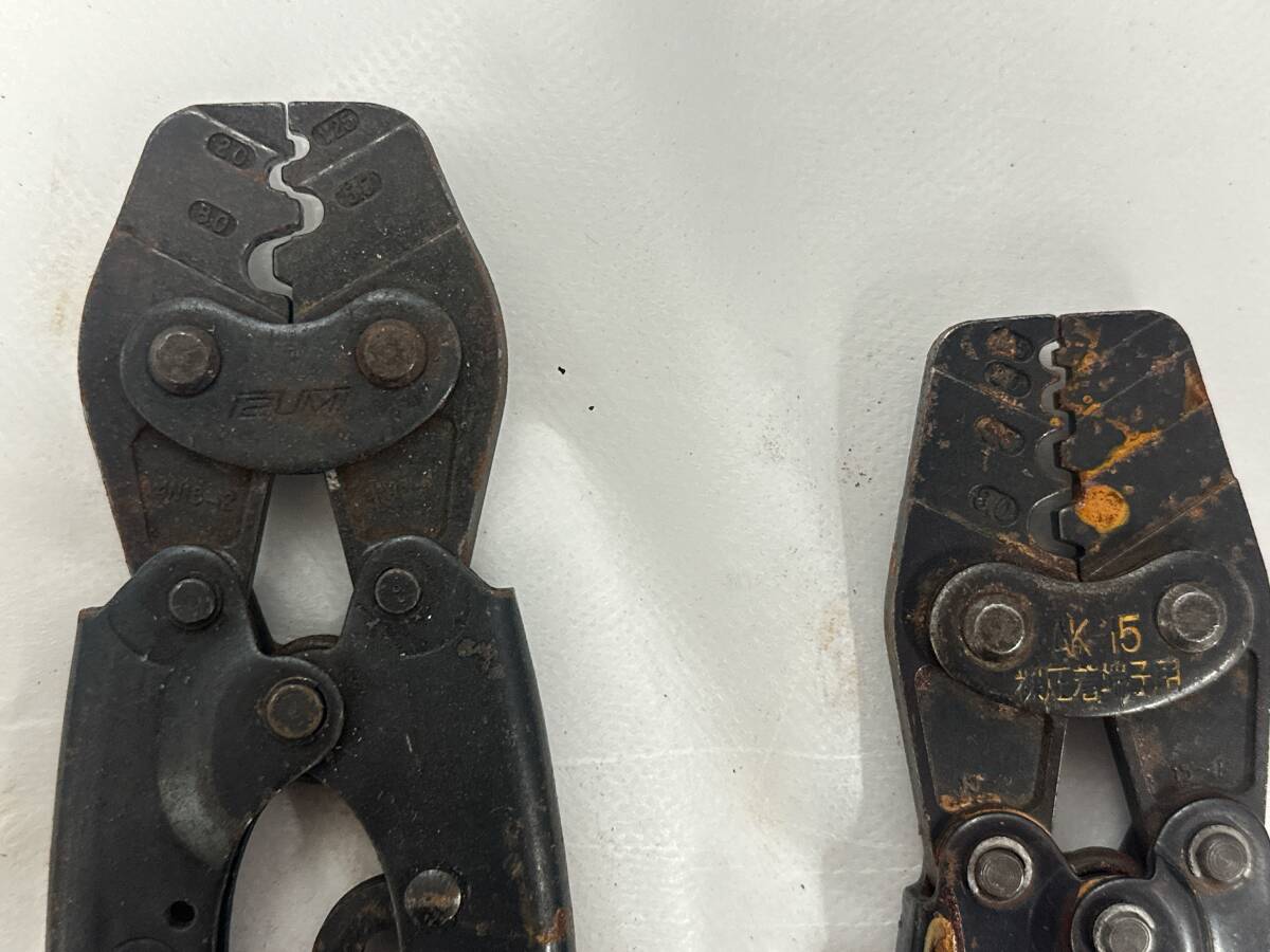 【14】 圧着工具 LOBSTER IZUMI YNT 圧着端子用 4点おまとめ_画像4