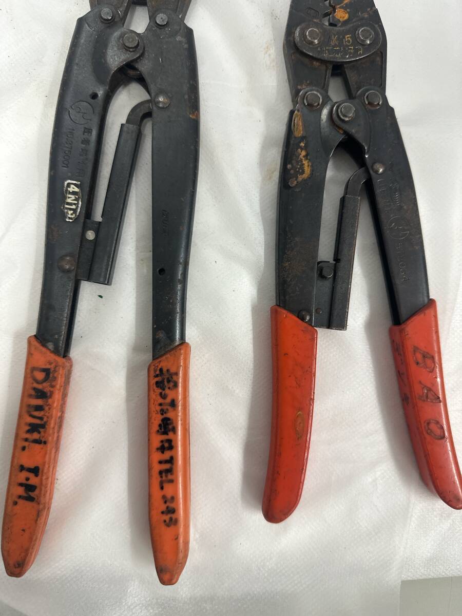 【14】 圧着工具 LOBSTER IZUMI YNT 圧着端子用 4点おまとめ_画像6