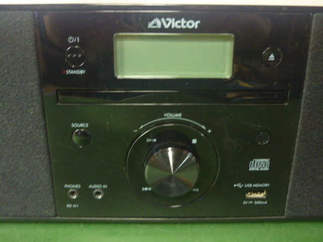 30日保証■Victor RD-N1-B('11)／CDポータブルシステム（管7101511）_画像2